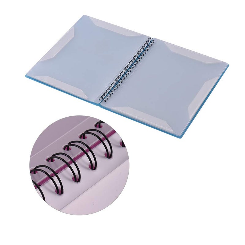 KingPoint Music Sheet File Paper Storage Folder Creative Change Spectrum Folder A4 Letter Size Double Side Sheet Music Folder File for Holding Sheet Music and Files Etc (Blue) - Image 5
